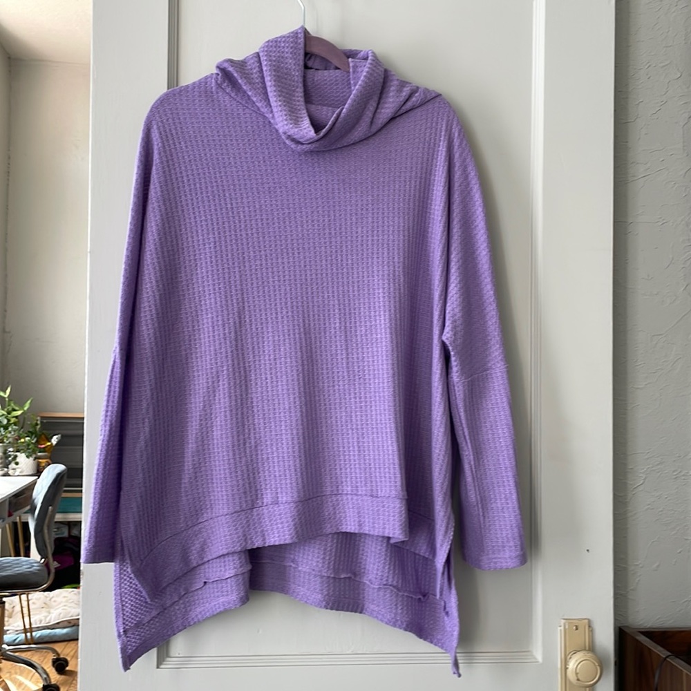 Purple Waffle Tunic